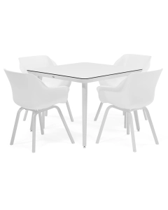 Hartman Sophie Element/ Sophie Studio 100x100 cm dining tuinset 5-delig