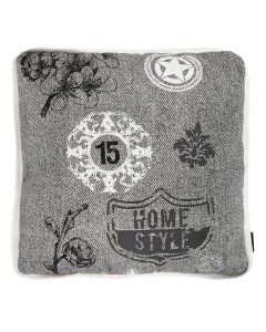 Madison | Cars Grey sierkussen 50x50 cm