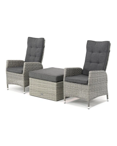 Sivara | Sabo/ Marlo stoel loungeset 3-delig verstelbaar