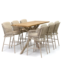 4 Seasons Outdoor Tramonti/ Taste 4SO Prado 200X70 cm barset 7-delig