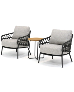 4 Seasons Outdoor | Calpi/ Verdi low diningstoel loungeset 3-delig