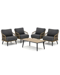 Sivara | Corressa/ Nora stoel loungeset 5-delig