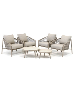 Barbados Almera/ Rotas/ Loja stoel loungeset 6-delig