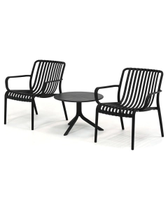 Barbados Ravella/ Nardi Spritz stoel loungeset 3-delig verstelbaar