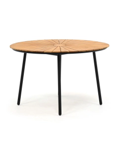 teak tuintafel Garisson Teak Pila diningtafel