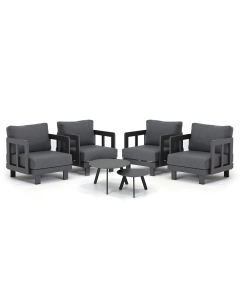 Sivara | Gracia/ Soniki stoel loungeset 6-delig