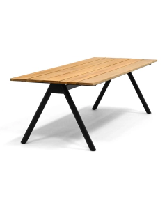 teak tuintafel garrison teak lireo diningtafel 240x95cm