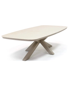 Barbados | Illora low diningtafel Deens Ovaal 260x115 cm