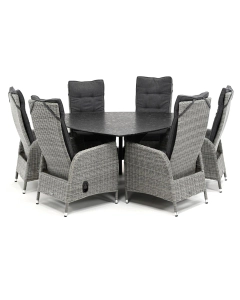 Sivara Sabo/ Belcanto Morena 170x170x170 cm dining tuinset 7-delig verstelbaar
