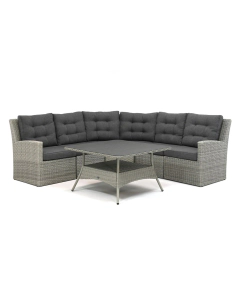 Sivara | Parlo XL hoek dining-loungeset 6-delig