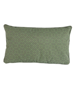 Madison | Check Green Outdoor lendekussen 50x30 cm