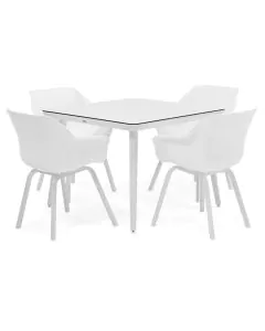 Hartman Sophie Element/ Sophie Studio 100x100 cm dining tuinset 5-delig