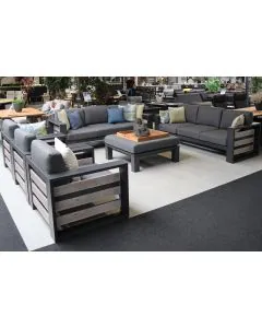 Showmodel - Stoel-bank loungeset 6-delig