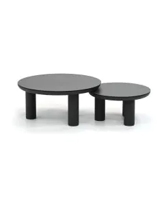 Sivara | Catena bijzettafels ø80 en ø60 cm (set van 2)