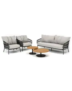 4 Seasons Outdoor | Calpi/ Volta stoel-bank loungeset 5-delig