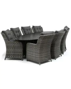 Sivara Nanto/ Belcanto Beliza 300x120 cm dining tuinset 9-delig