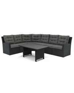 Sivara | Parlo XL hoek dining-loungeset 7-delig