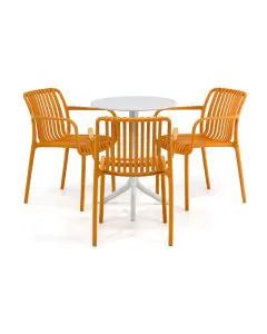 Nardi Spritz/ Barbados Ravella bistro tuinset 4-delig verstelbaar