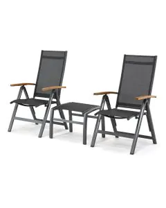 Barbados | Luras/ Olbia balkonset 3-delig verstelbaar