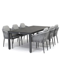Barbados Aranda/ Natale 220x100 cm dining tuinset 7-delig