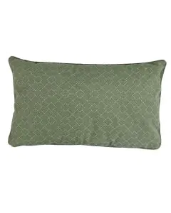 Madison | Check Green Outdoor lendekussen 50x30 cm