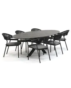 Taste 4SO Sienna/ Belcanto Beliza 280x130 cm dining tuinset 7-delig