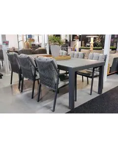 Showmodel - Barbados Toulon dining tuinset 7-delig