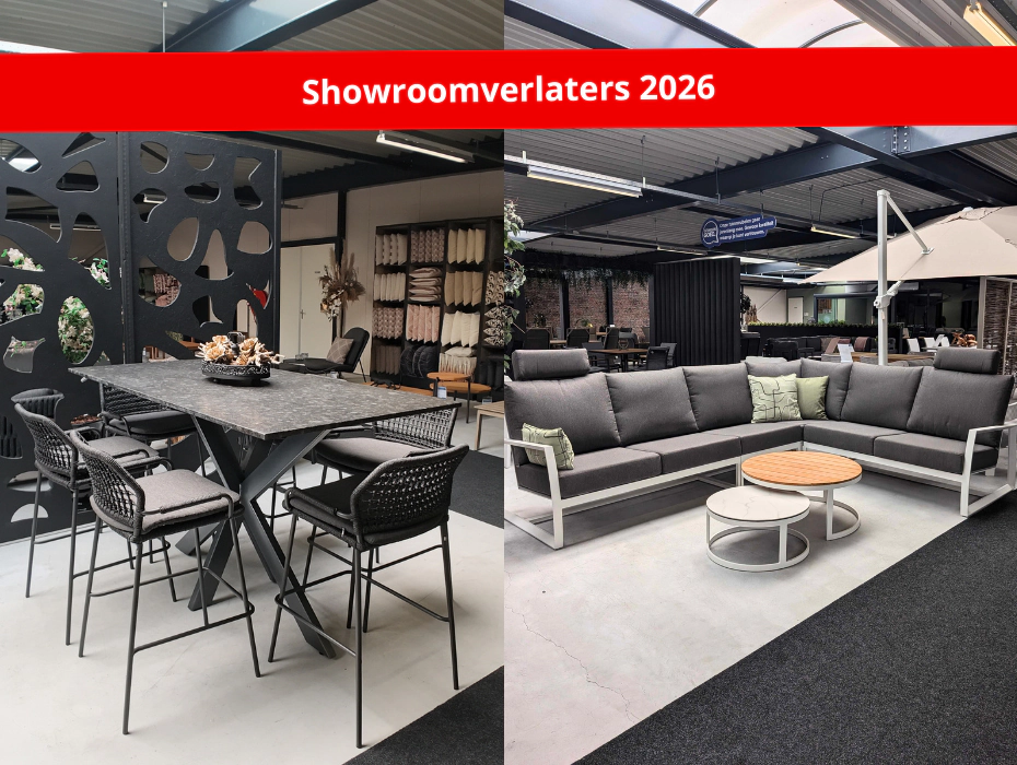 Tuinmeubelen uitverkoop 2026