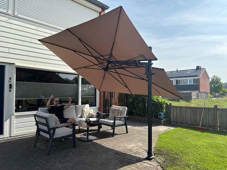 De beste parasols voor optimale schaduw en stijl
