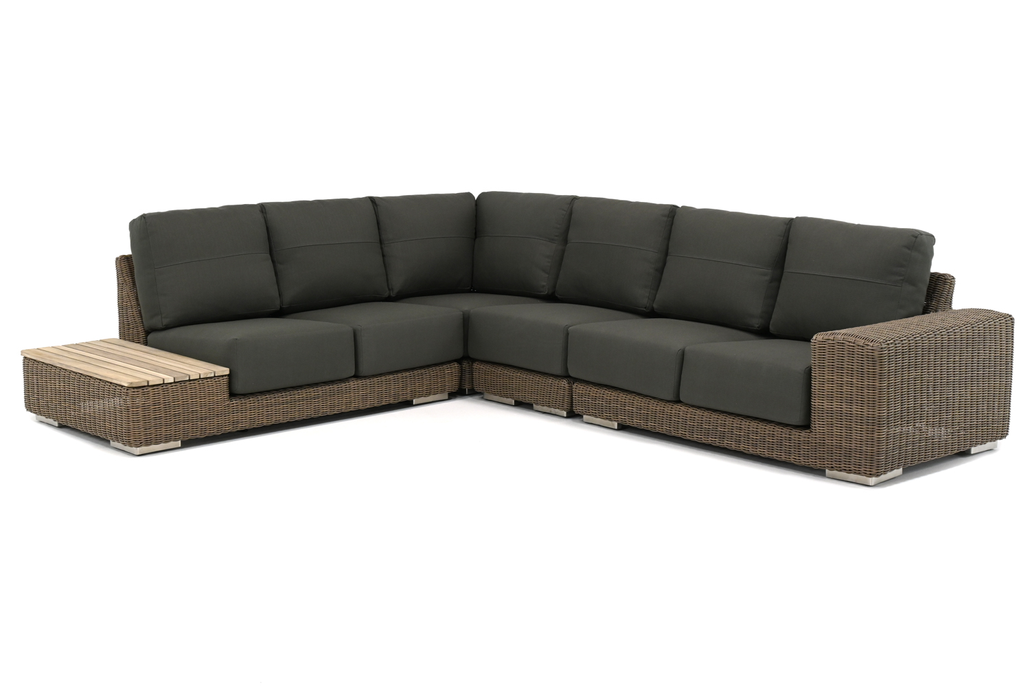 Een loungeset bruin is subtiel en biedt heerlijk comfort