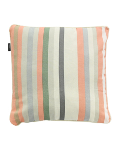 Madison | Righe Salmone sierkussen 50x50 cm