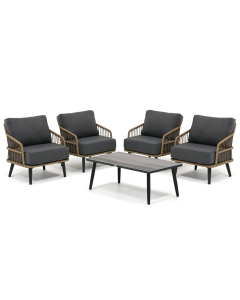 Sivara | Corressa/ Nora stoel loungeset 5-delig