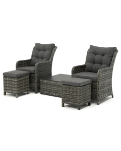 Sivara | Nanto/ Breso/ Anzio stoel loungeset 5-delig