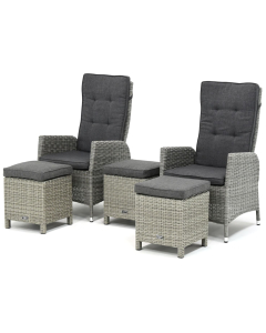 Sivara | Sabo/ Breso stoel loungeset 5-delig verstelbaar