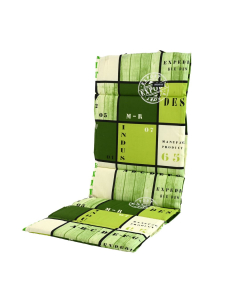 Madison | Fiber tuinkussen hoge rug 125x50 cm