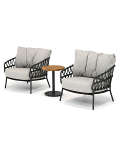 4 Seasons Outdoor | Calpi/ Volta stoel loungeset 3-delig