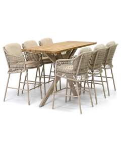 4 Seasons Outdoor Tramonti/ Taste 4SO Prado 200X70 cm barset 7-delig