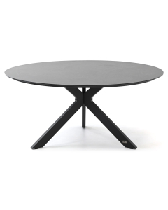 4 Seasons Outdoor | Locarno diningtafel Antraciet ø160 cm