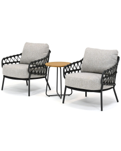 4 Seasons Outdoor | Calpi/ Verdi low diningstoel loungeset 3-delig