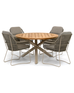 4 Seasons Outdoor | Botanic/ Taste 4SO Prado dining tuinset 5-delig