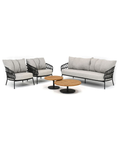4 Seasons Outdoor | Calpi/ Volta stoel-bank loungeset 5-delig