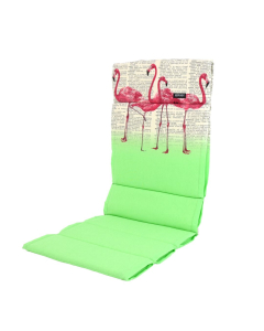 Madison | Fiber tuinkussen hoge rug 125x50 cm