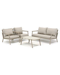 Barbados | Maras stoel-bank loungeset 4-delig