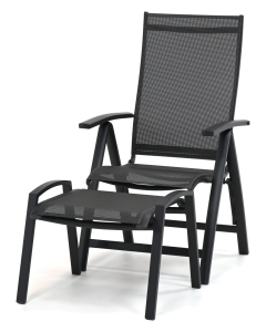 Barbados | Donata/ Casse standenstoel verstelbaar met voetenbank