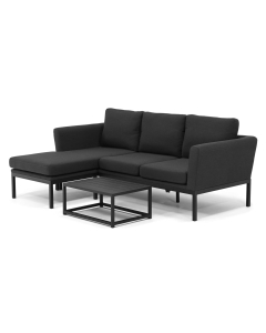 Barbados | Berluchi chaise longue loungeset 3-delig