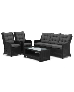 Sivara | Rento/ Loreto stoel-bank loungeset 4-delig verstelbaar