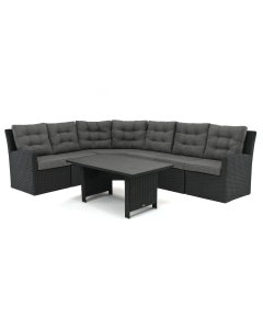 Sivara | Parlo XL hoek dining-loungeset 7-delig