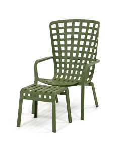 Nardi | Folio/ Poggio loungestoel verstelbaar met voetenbank