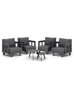 Sivara | Gracia/ Soniki stoel loungeset 6-delig