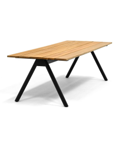teak tuintafel garrison teak lireo diningtafel 240x95cm